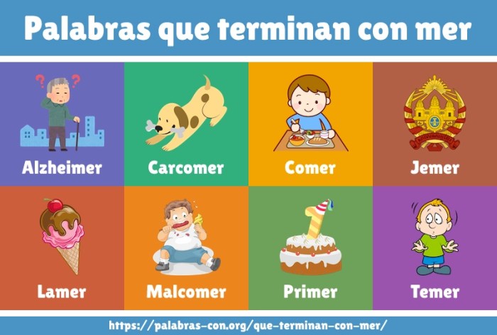 Palabras que terminan con oso