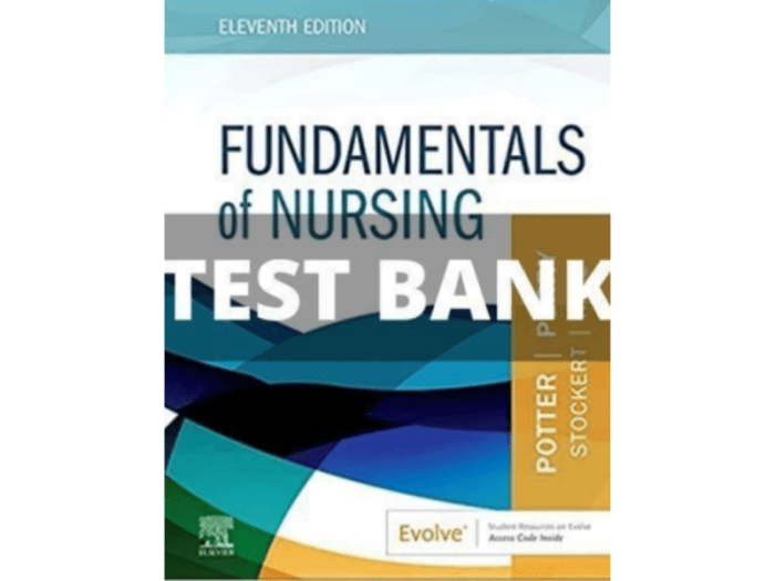 Test bank for fundamentals of nursing