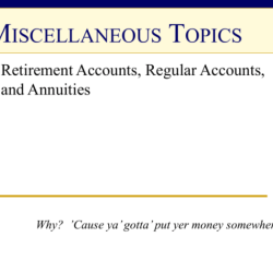 Which of the following is true of retirement plans