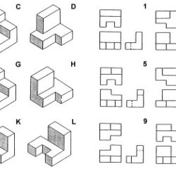 Axonometric isometric projection exploded